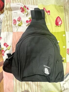 Gerber Baby Backpack Shoulder Sling Diaper Changing Pad Insulated Bottle Bag NEW